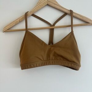 Fleo Brown Sports Bra